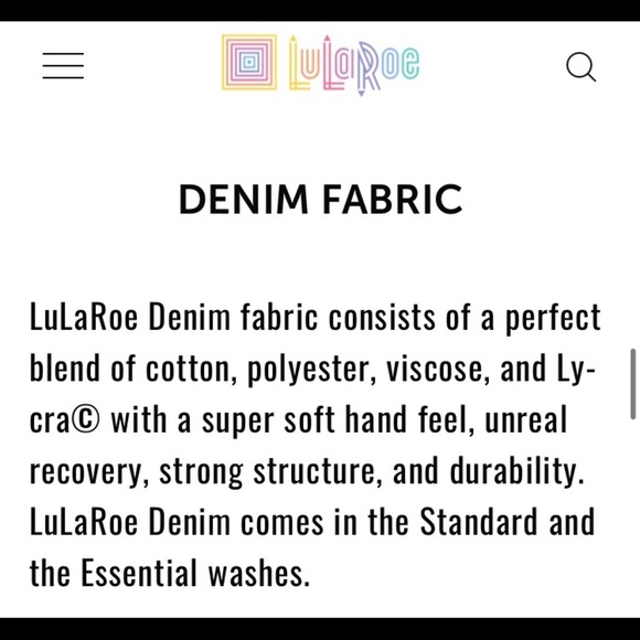 LuLaRoe Jeans Size 40 NWOT - Picture 13 of 16